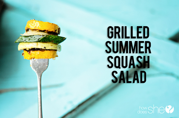 Grilled Summer Squash Salad Recipe
