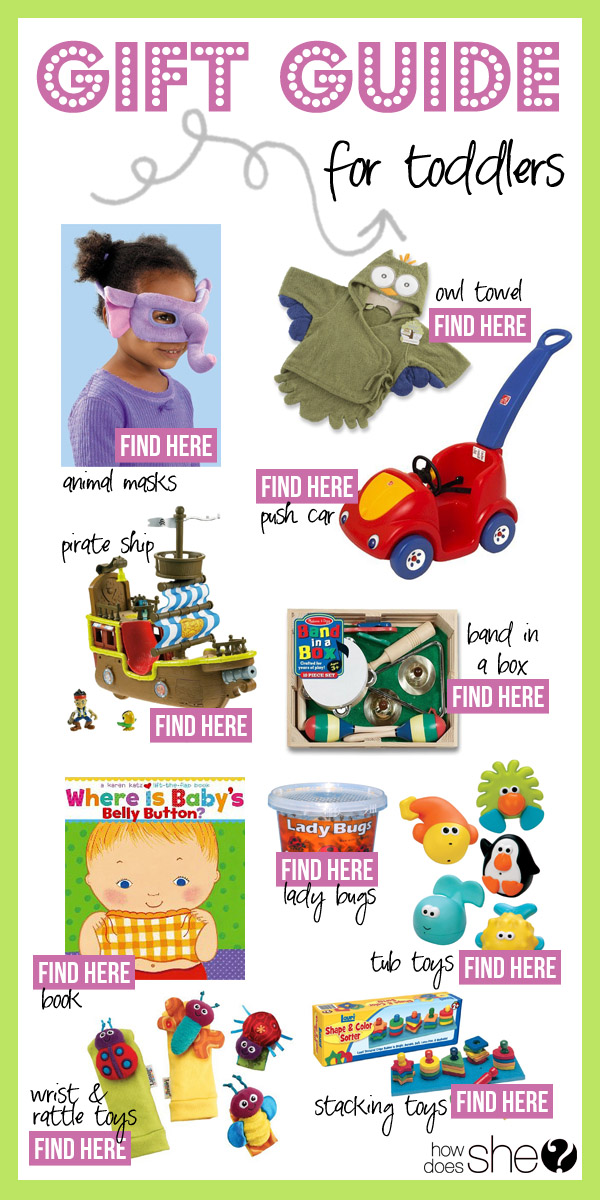 gift guide for toddlers