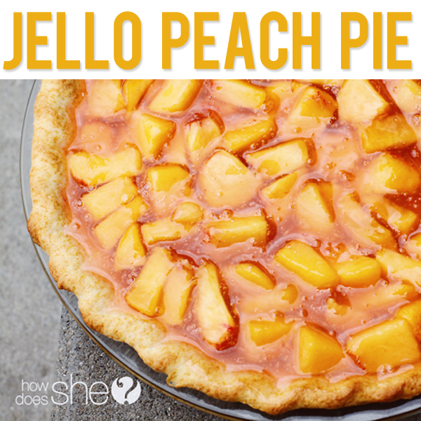 Jello Peach Pie
