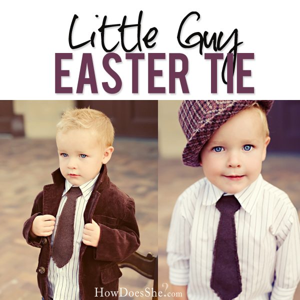 Little Guy Easter Tie