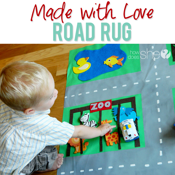 Made with love Road Rug