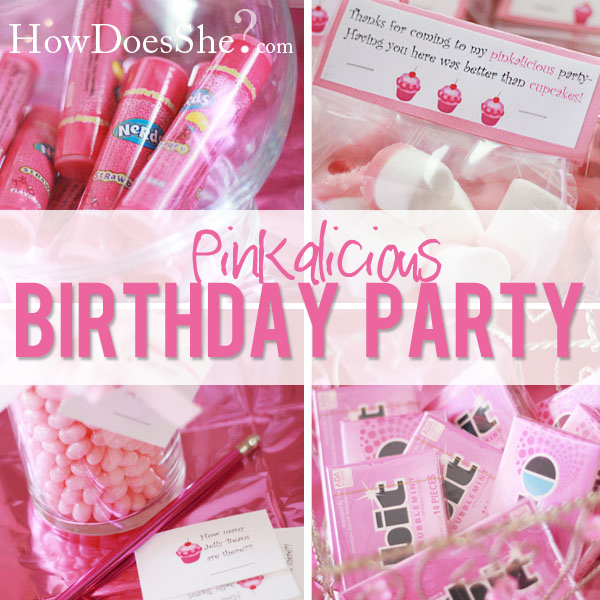 Pinkalicious Birthday Party