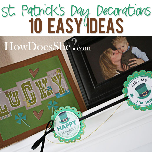 St Patricks Day Decoration 10 Easy Ideas