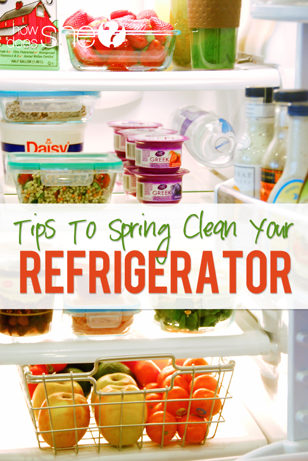 Tips To Spring Clean Your Fridge