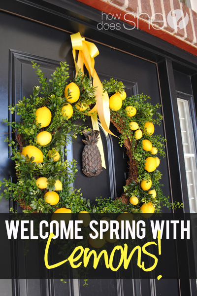 Welcome Spring With Lemons
