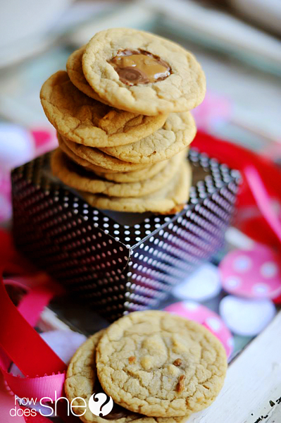 10 minute Rolo Cookies