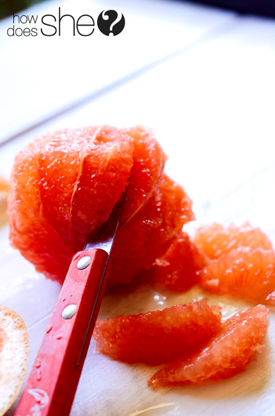 Ruby Red Grapefruit and Quinoa Citrus Salad