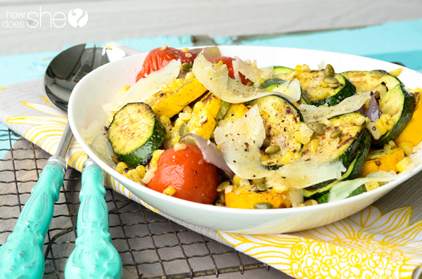 Grilled Summer Squash Salad Recipe