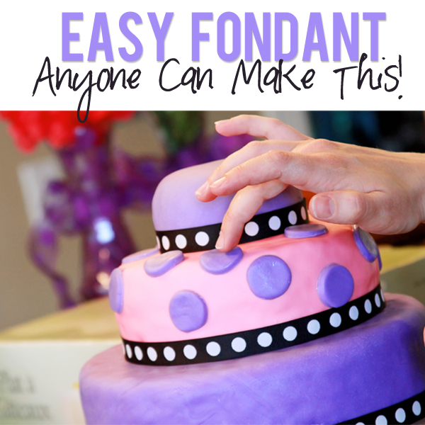 Easy Marshmallow Fondant Recipe. How To Make Fondant Yourself.