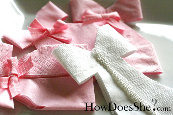 Precious Napkin Dress Tutorial