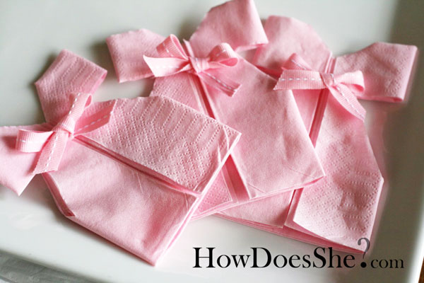 Precious Napkin Dress Tutorial