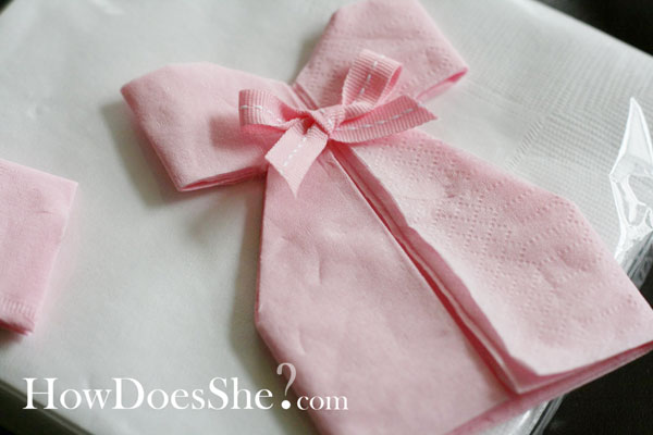 Precious Napkin Dress Tutorial