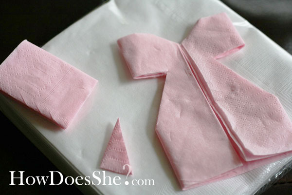 Precious Napkin Dress Tutorial