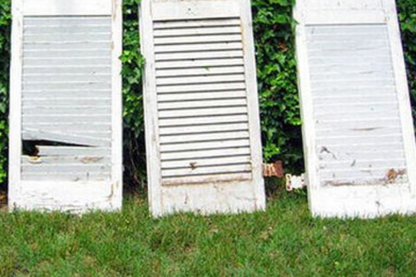 old shutters