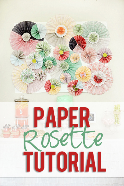 paper rosette tutorial