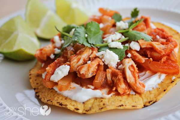 Tostadas De Tinga