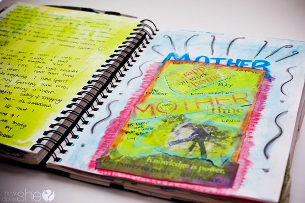 How to make a visual journal 